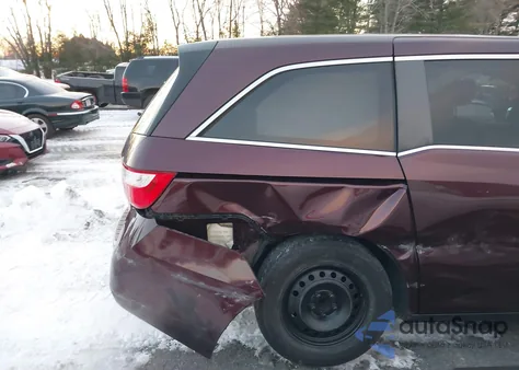 2011 Honda Odyssey Lx из США, поврежденный, VIN 5FNRL5H25BB046865